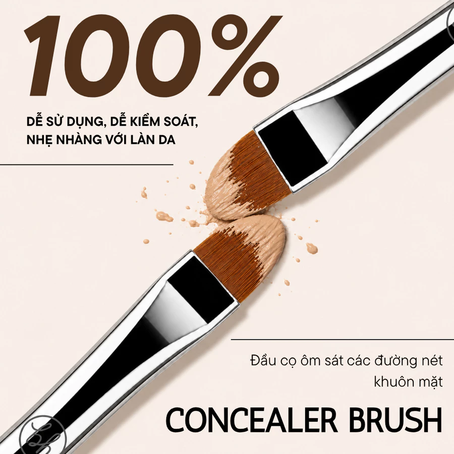 Cọ Che Khuyết Điểm BH Cosmetics Concealer Brush BH811